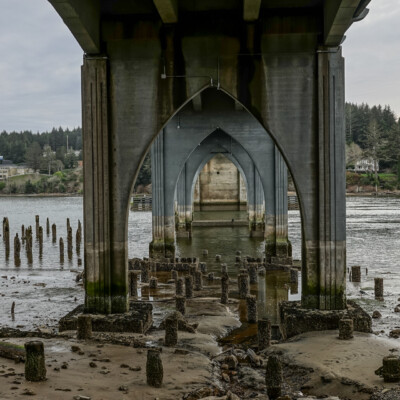 Yaquina Bay Bridge, Winter 2021-22