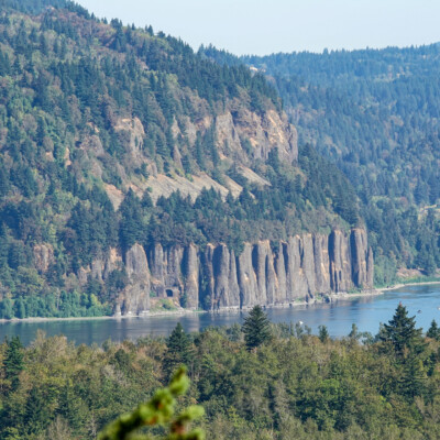Columbia Gorge from Latourell Falls, Fall 2022