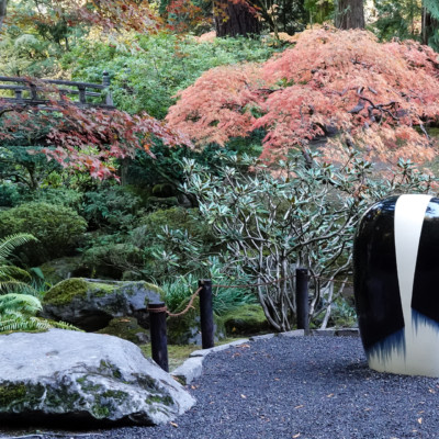 Portland Japanese Garden, Fall Colors, 2022