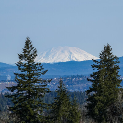 Mt. St. Helens, from Powell Butte, Spring 2023