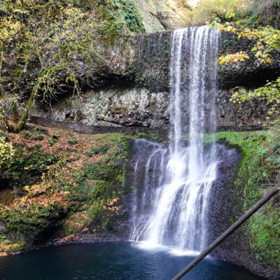Silver Falls, Fall 2023 Lower South Falls, Silver Falls State Park, Fall 2023