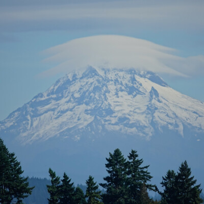 Mt. Hood from Elk Rock Garden, Fall 2023