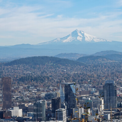 Mt. Hood, from Pittock Mansion, Fall 2023