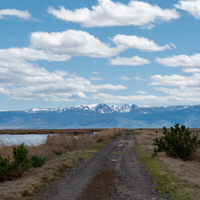 Looking east from Summer Lake, Central Oregon, Spring 2024
