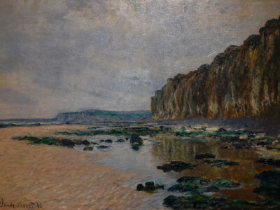 Monet, Low Tide at Varengeville, 1882