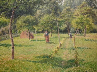 Pissarro, The Orchard at Eragny, 1896