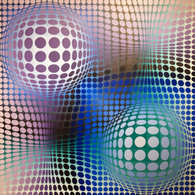 Victor Vasarely, Ferry, 1973