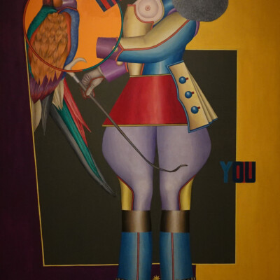 Richard Lindner, Thank You, 1971