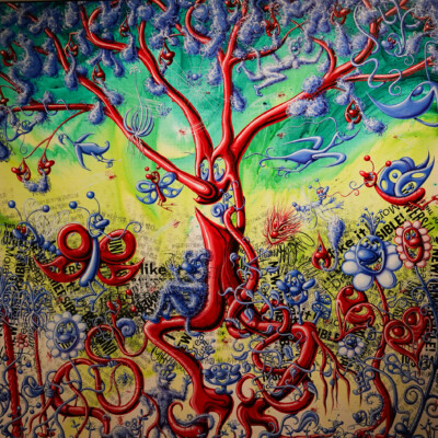 Kenny Scharf, Junglematic, 2023