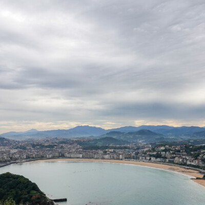 San Sebastian, seen from Monte Igueldo.