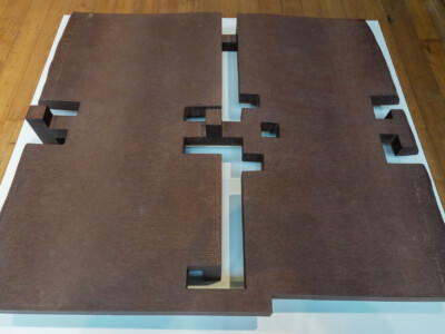 At Chillida Leku, outside of San Sebastián.