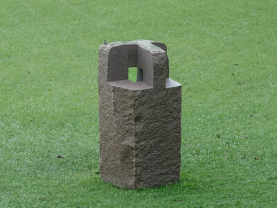 At Chillida Leku, outside of San Sebastián.