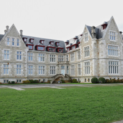 Palacio de la Magdalena in Santander, built 1909-11 as a royal summer residence.