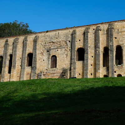 Iglesia de Santa Maria del Naranco (completed in 842), Oviedo, Spain.