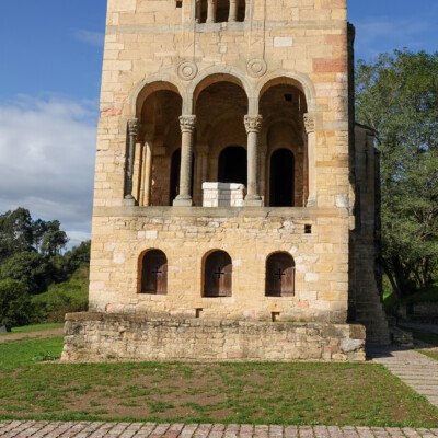 Iglesia de Santa Maria del Naranco (completed in 842 CE), Oviedo, Spain.