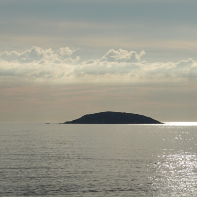 An island in the Atlantic Islands of Galicia National Park.