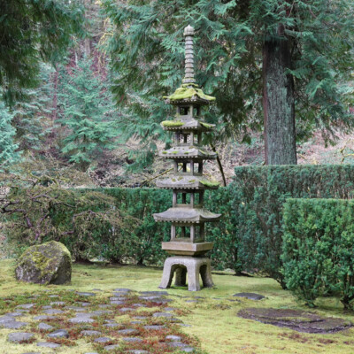 Sapporo sister-city Pagoda Lantern