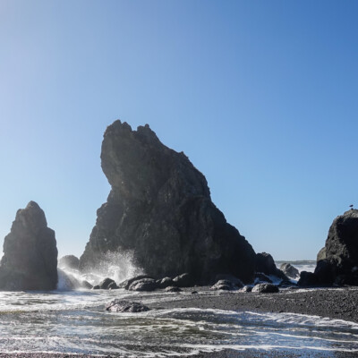 The Olympic coast, near Ruby Beach