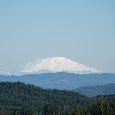 Mt. St. Helens, from the Sunset Highway vista point