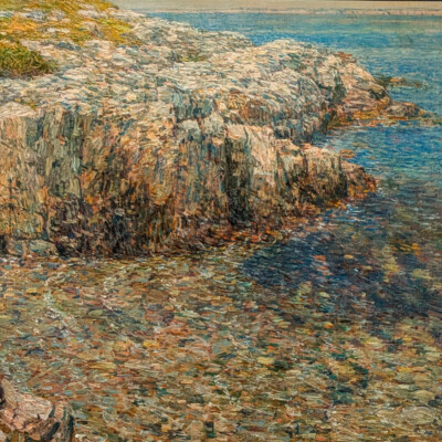 "Isles of Shoals" (1907) by Childe Hassam "Isles of Shoals" (1907) by Childe Hassam